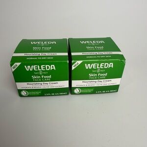 2x Weleda Skin Food Face Care Nourishing Day Cream 1.3 oz *08/24 Read